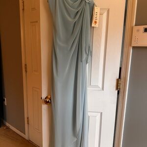 Elegant Light Blue Gown